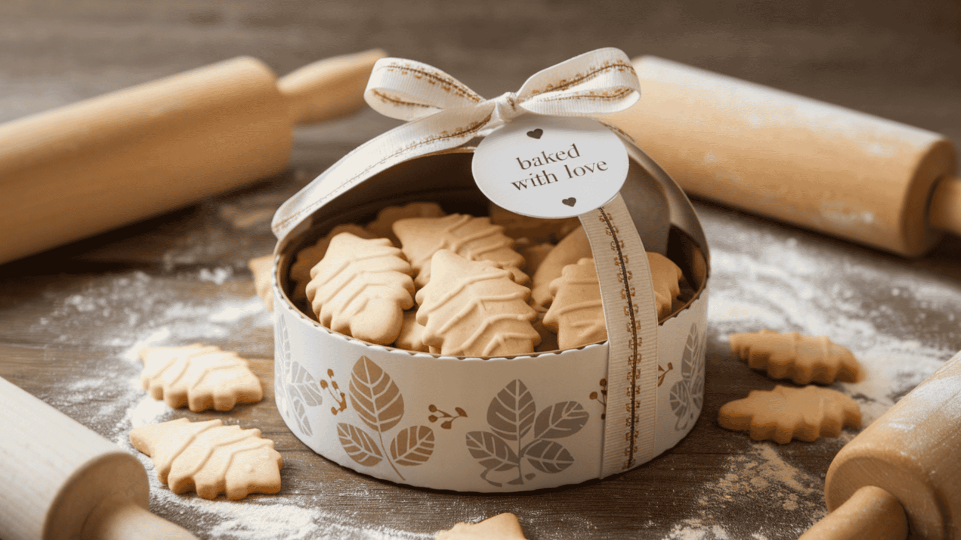 thanksgiving cookie box