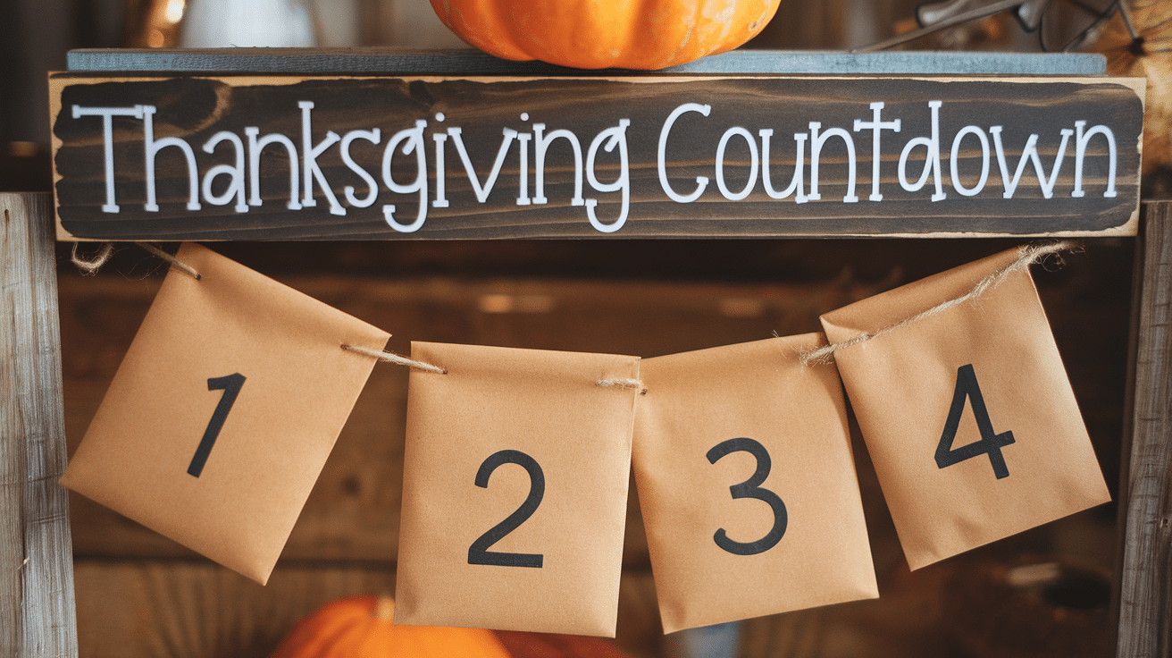 thanksgiving countdown calendar