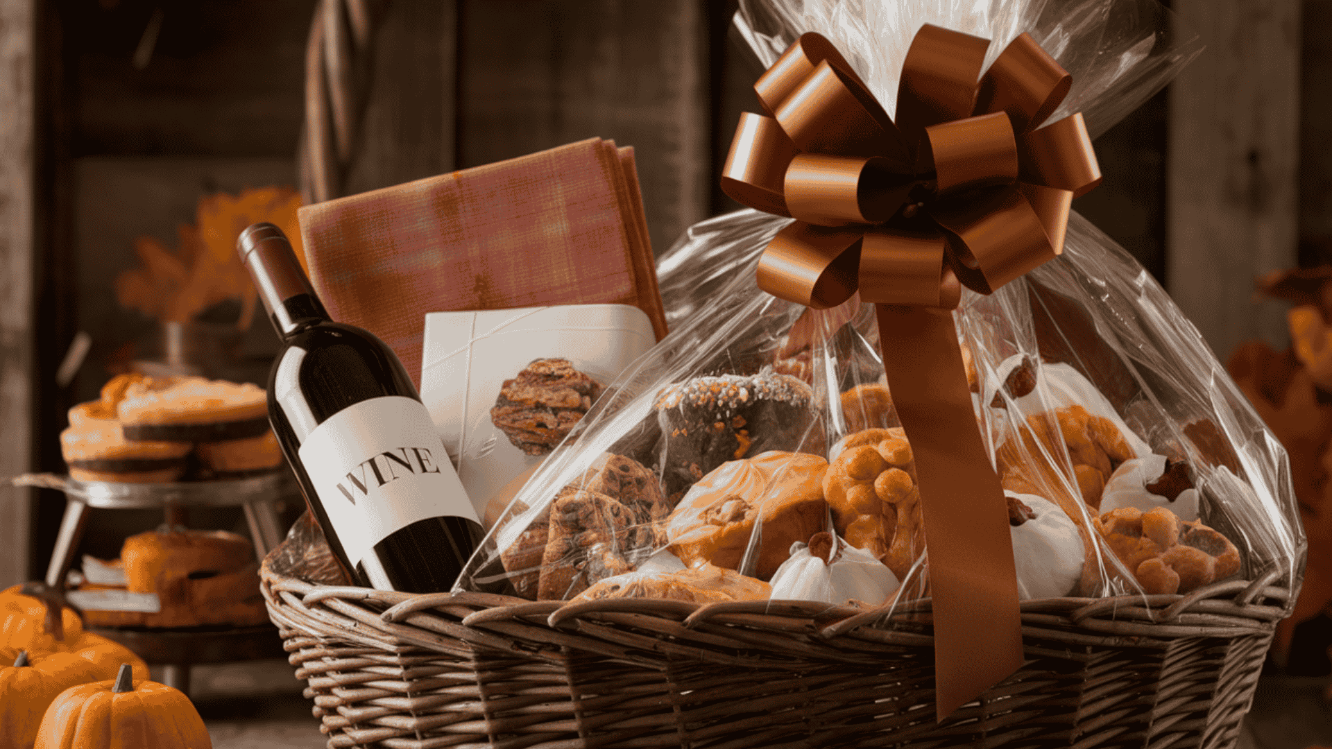 thanksgiving host basket