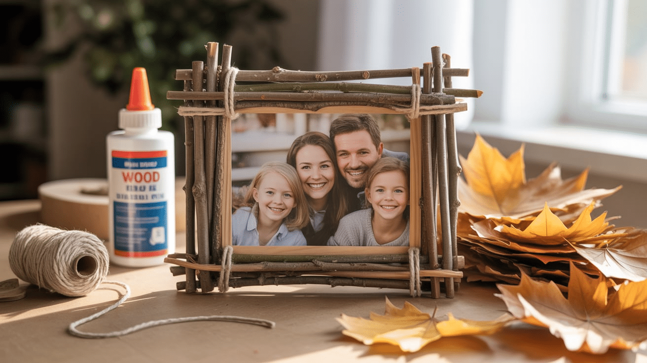 twig picture frames
