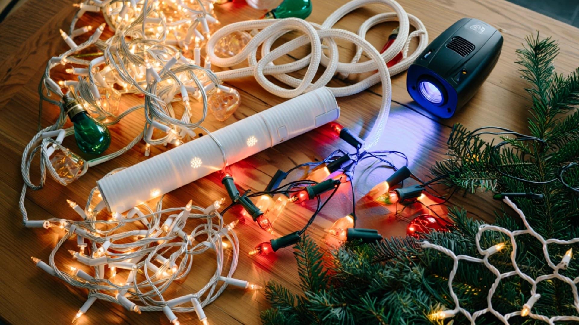 types of christmas lights