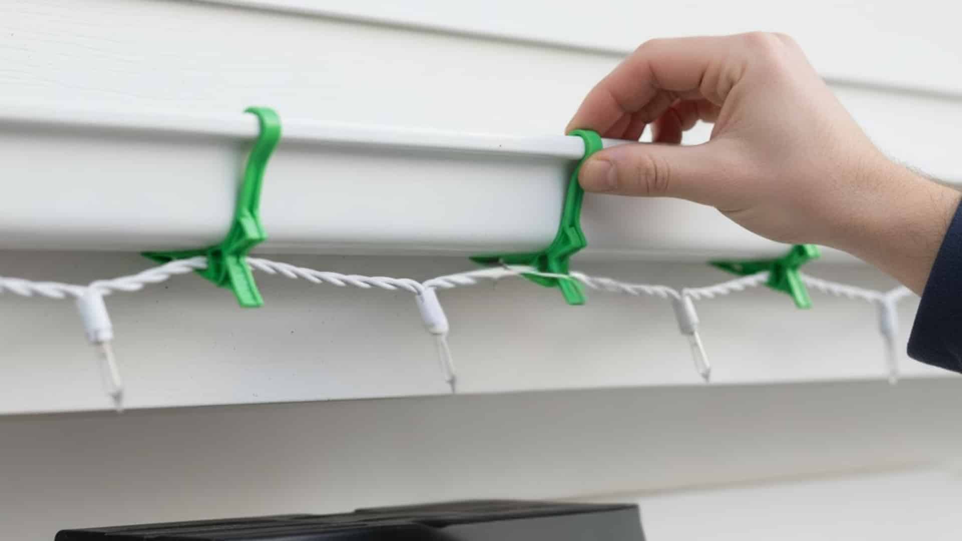 use magnetic gutter clip
