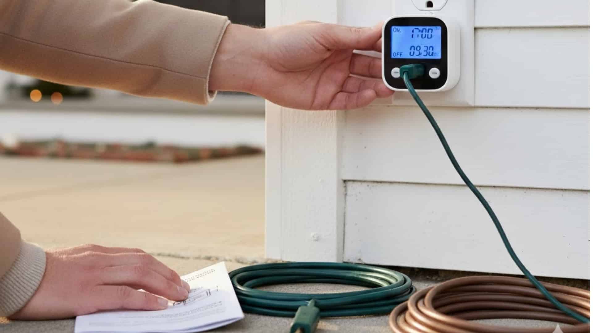 use timer to automate lights