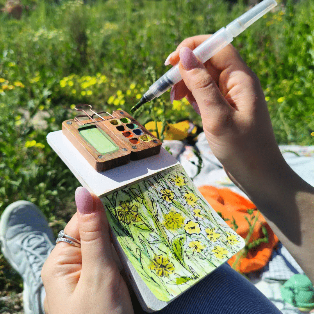 How to Set Up a Watercolor Palette (Without Overthinking It)