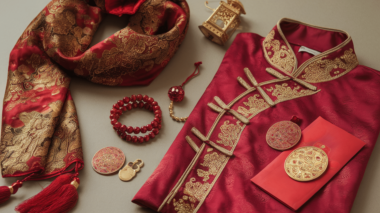 Wear Traditional Or Red Clothing