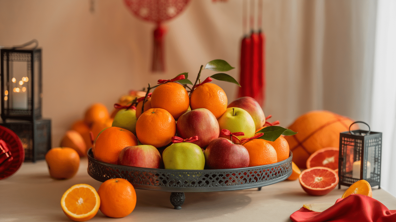Make a Fruit Offering Display