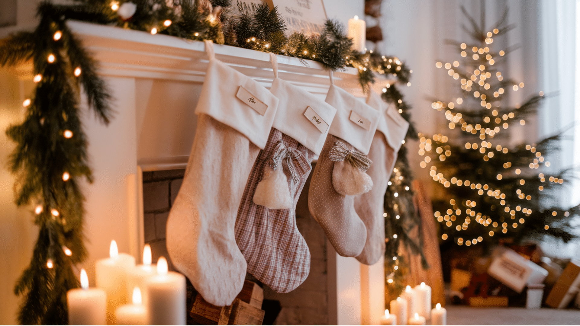 Personalized Stockings and Signs