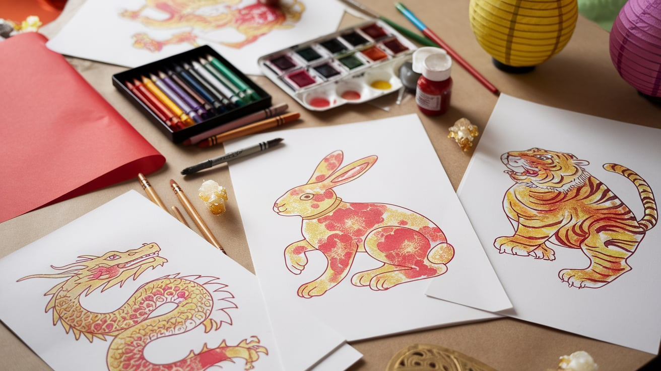 Draw or Paint Zodiac Animals