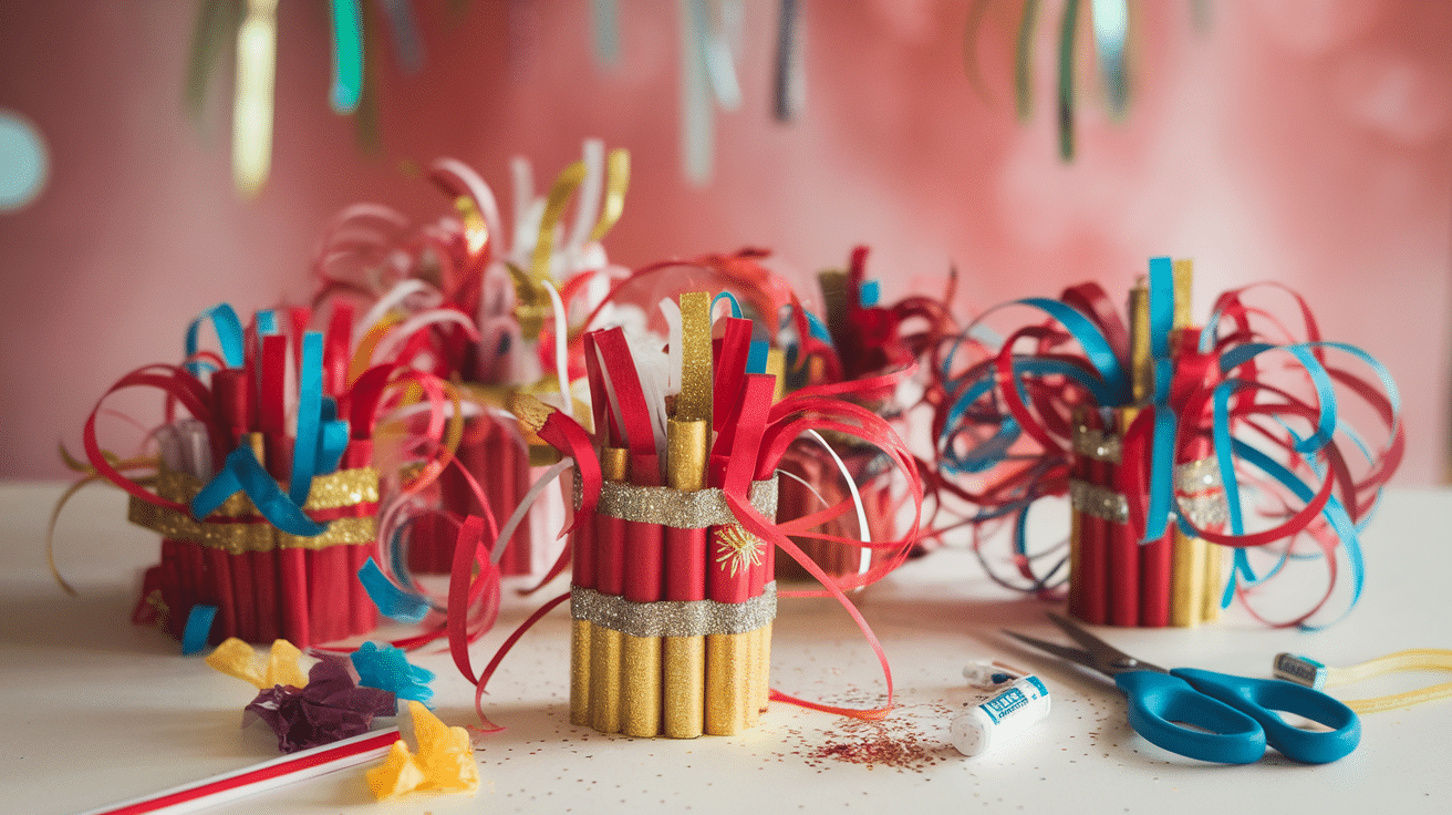 Craft Paper Fireworks