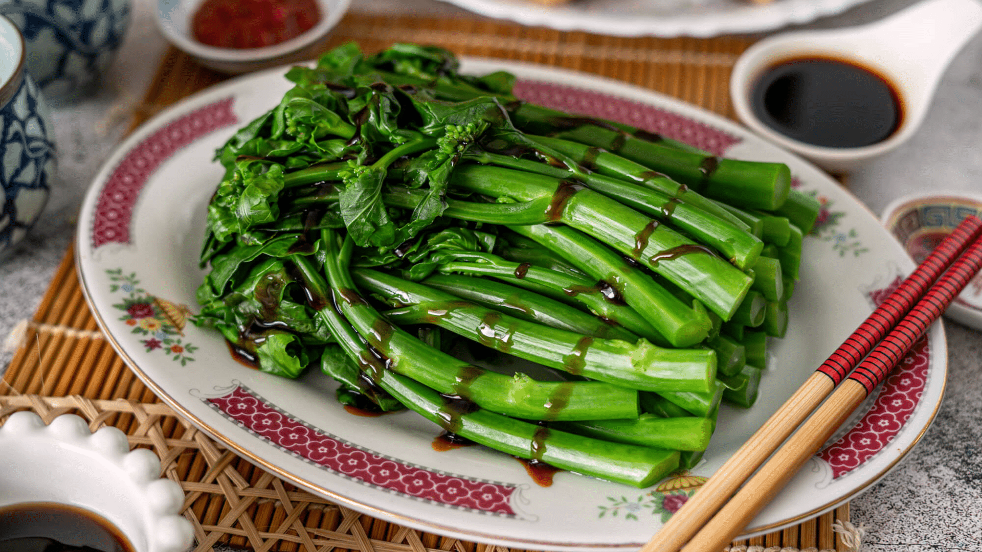 8. Chinese Broccoli (Gai Lan)