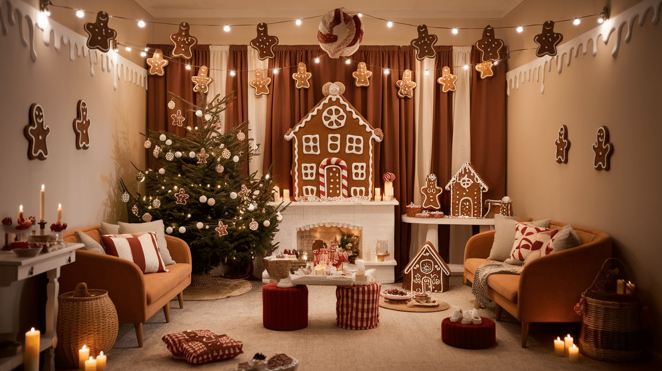 9. Gingerbread House Party