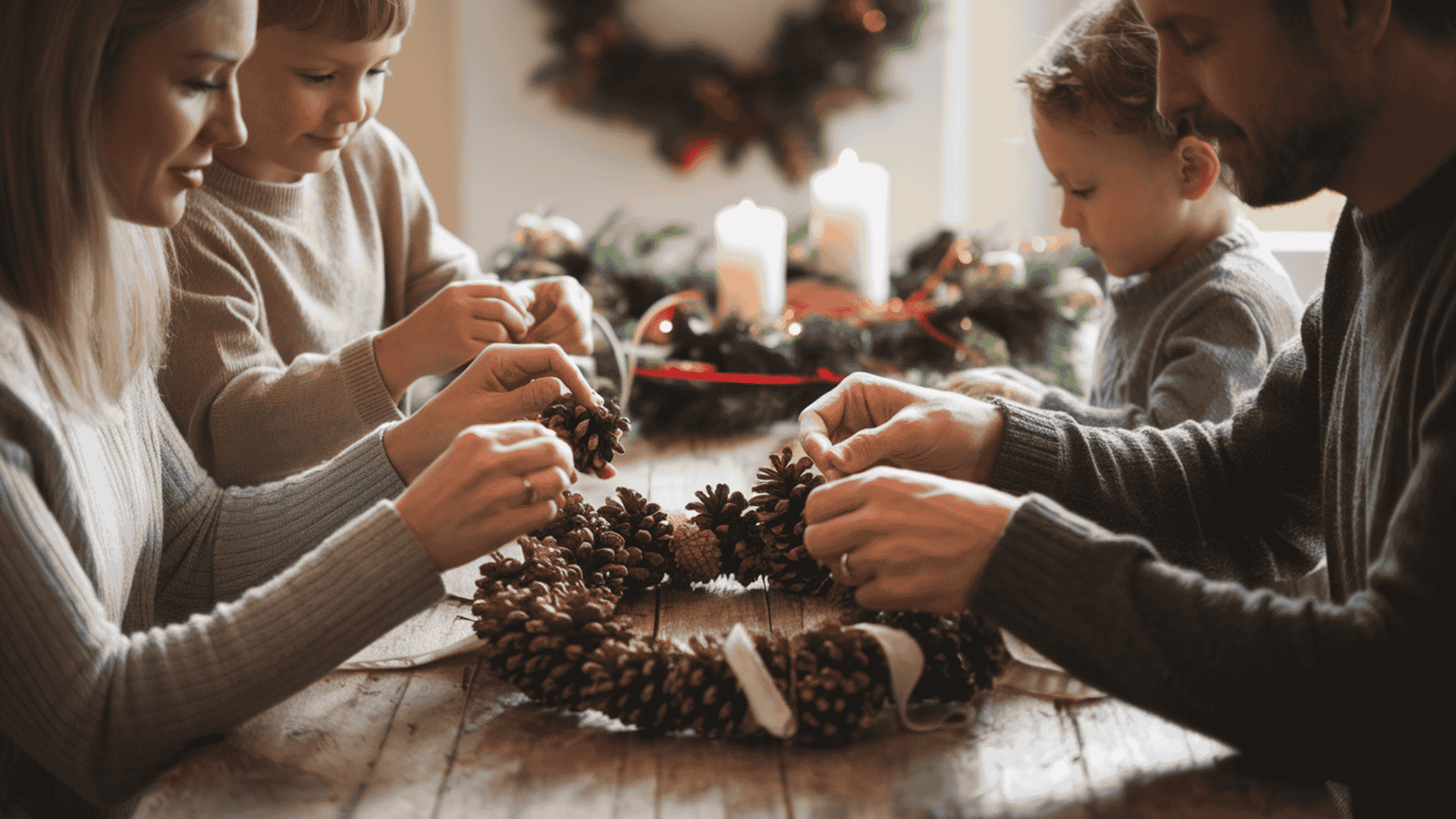DIY christmas wreath