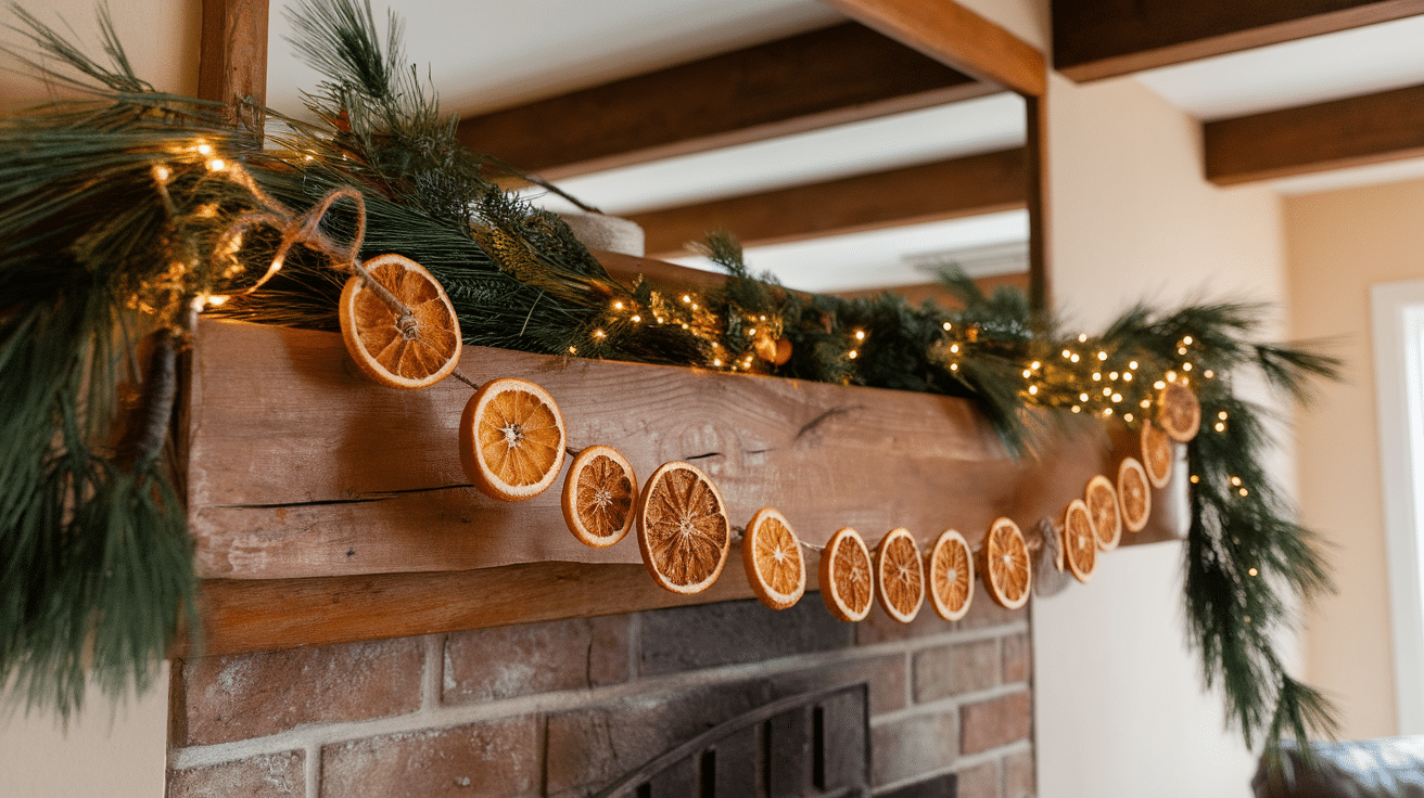 Dried Orange Slice Garland
