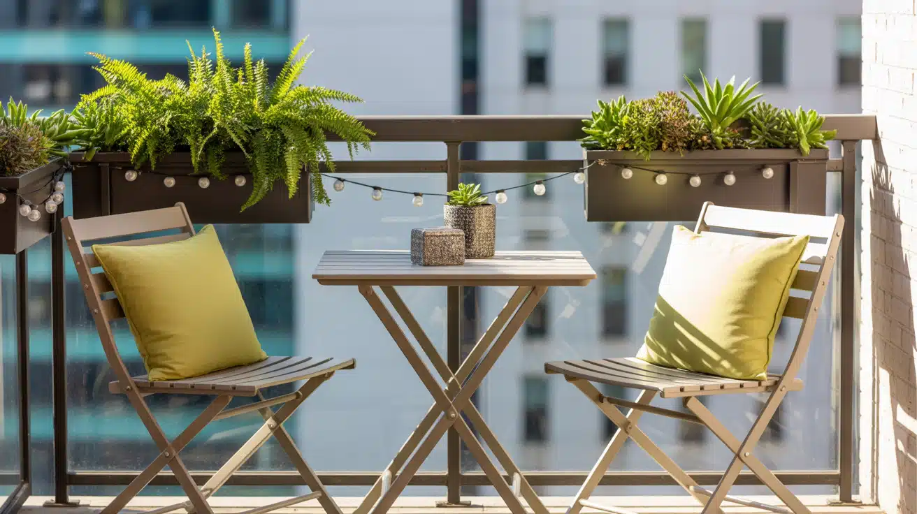 Glass Railed Balcony Patio