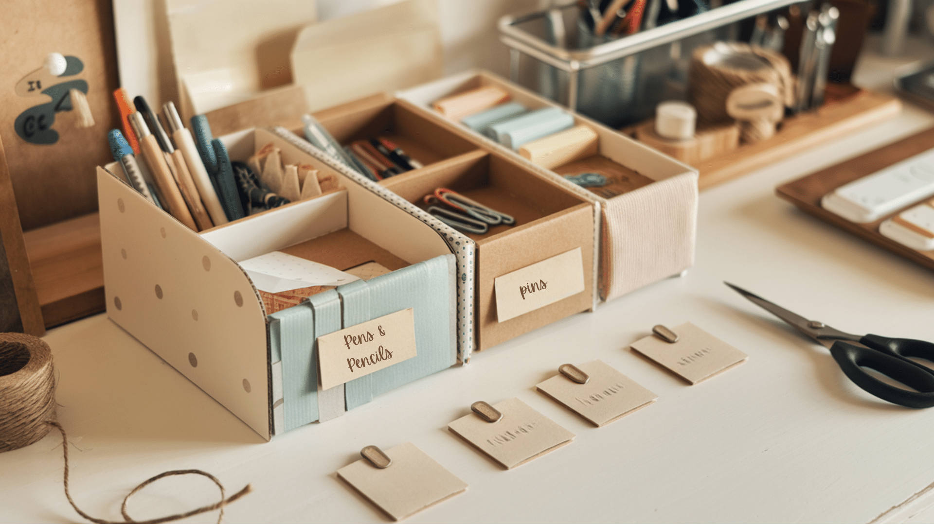 Handcrafted Desk Organizers