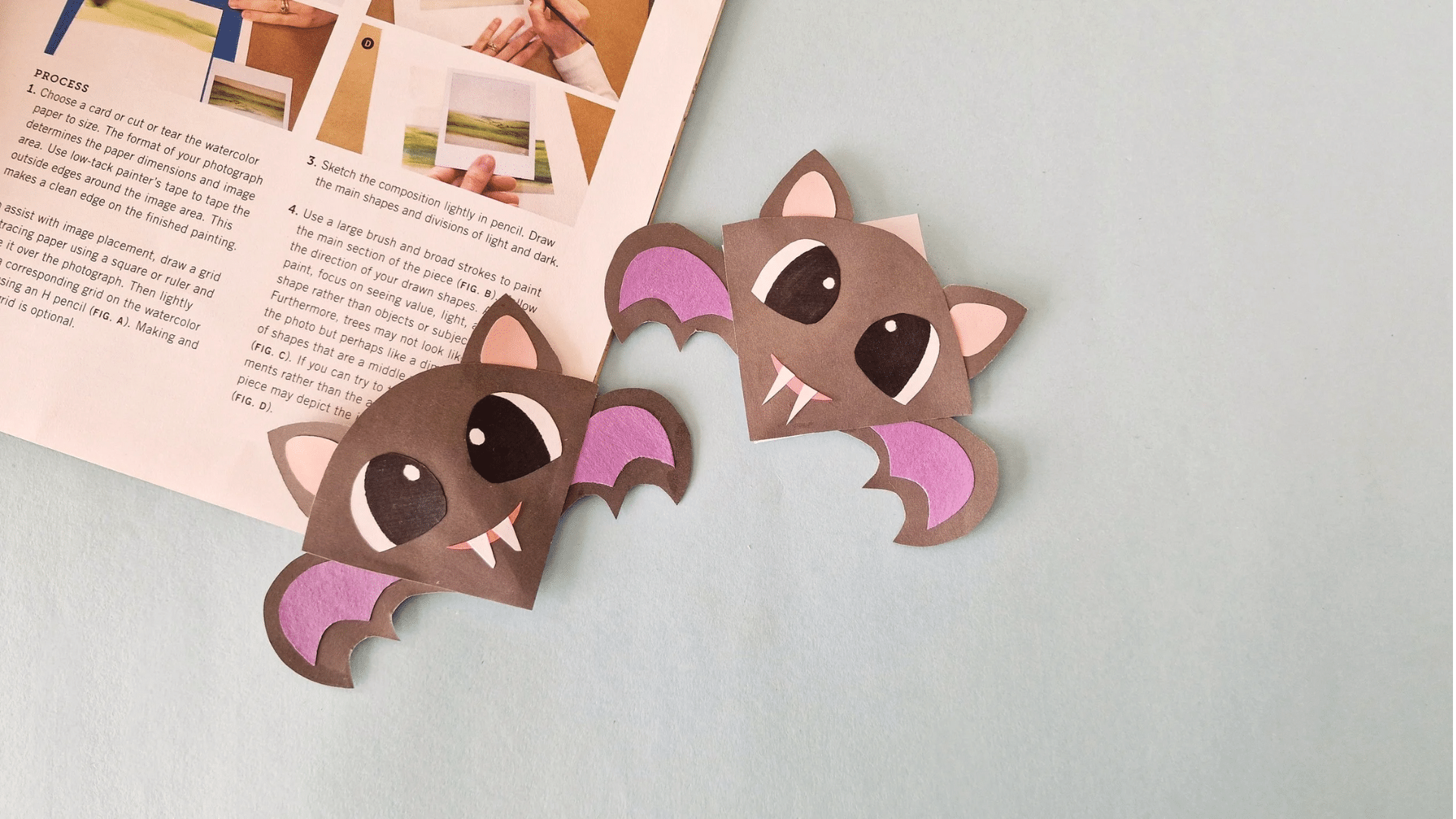 Handmade Storybook Bookmarks