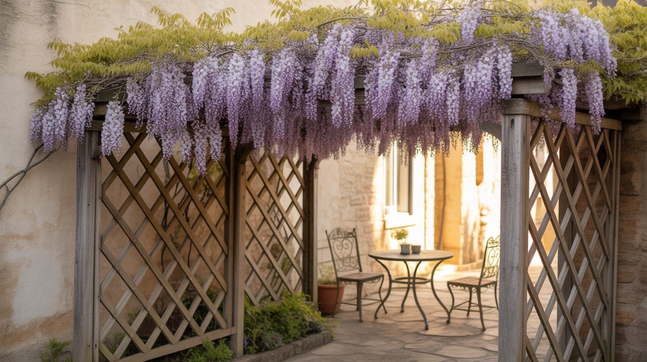 Ornate Trellis Garden