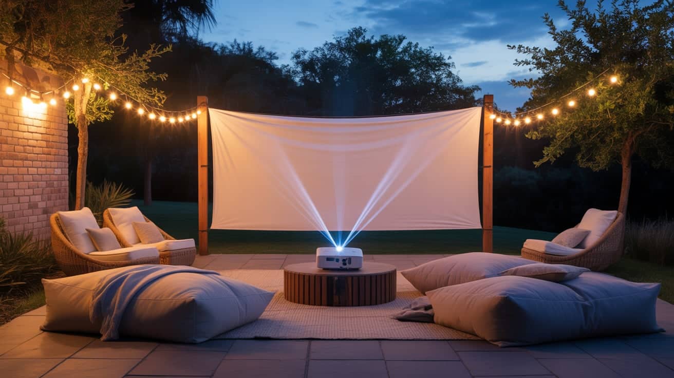 Outdoor Cinema Setup