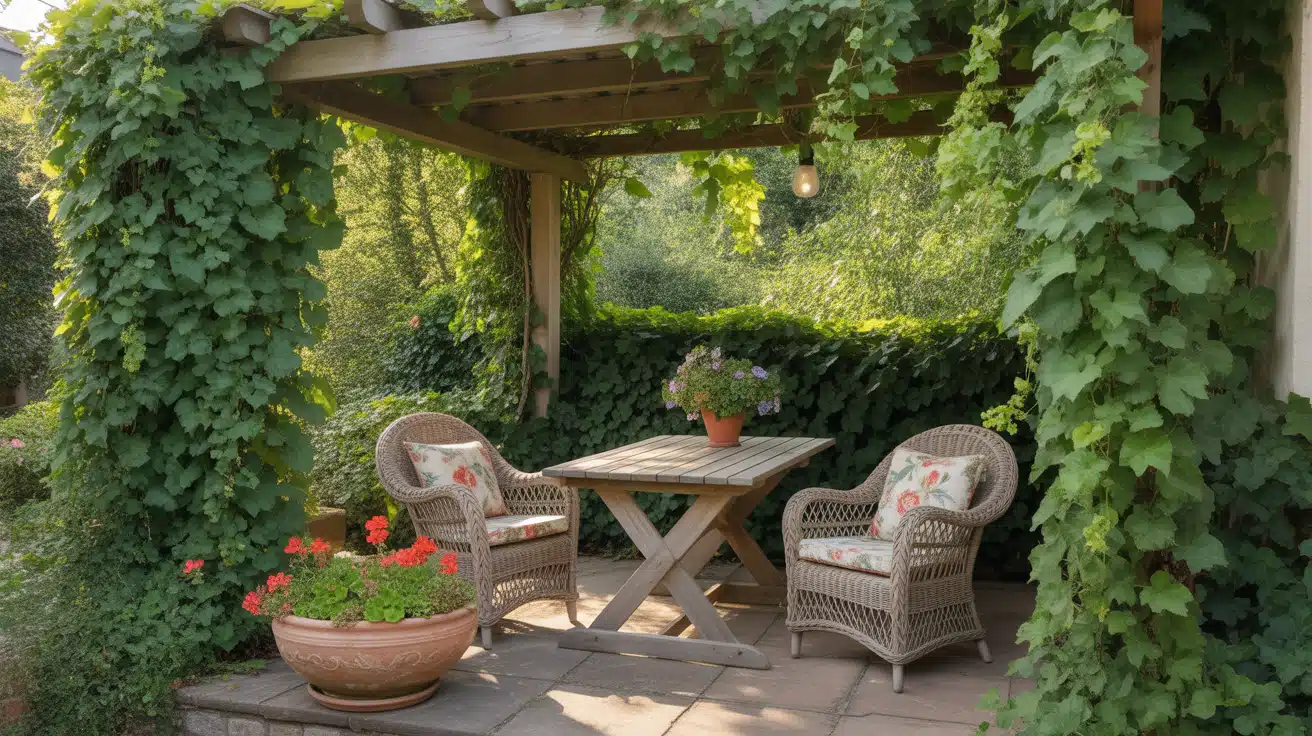 Pergola with Vines