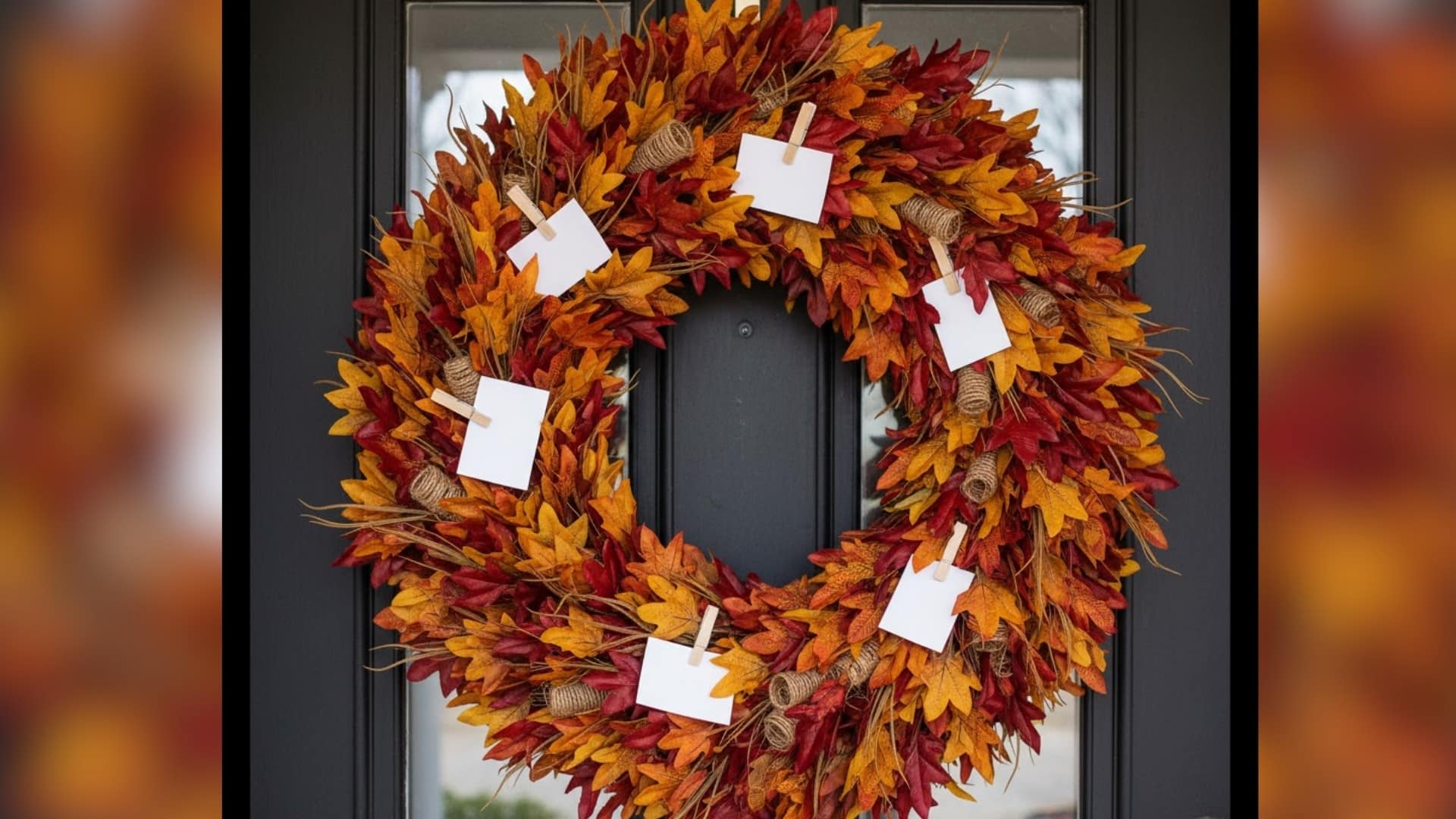 Thanksgiving Memory Wreath