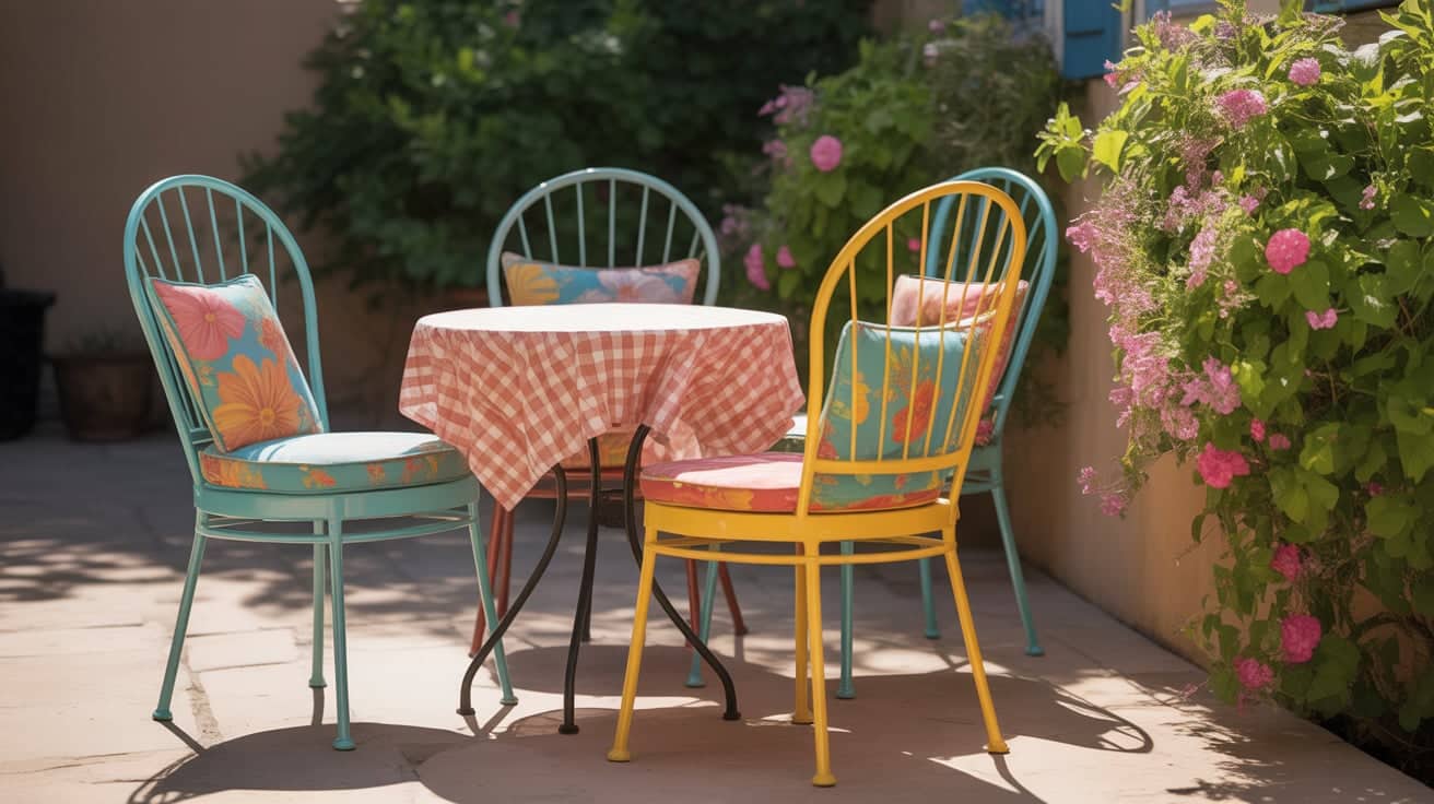 Vintage Metal Seating