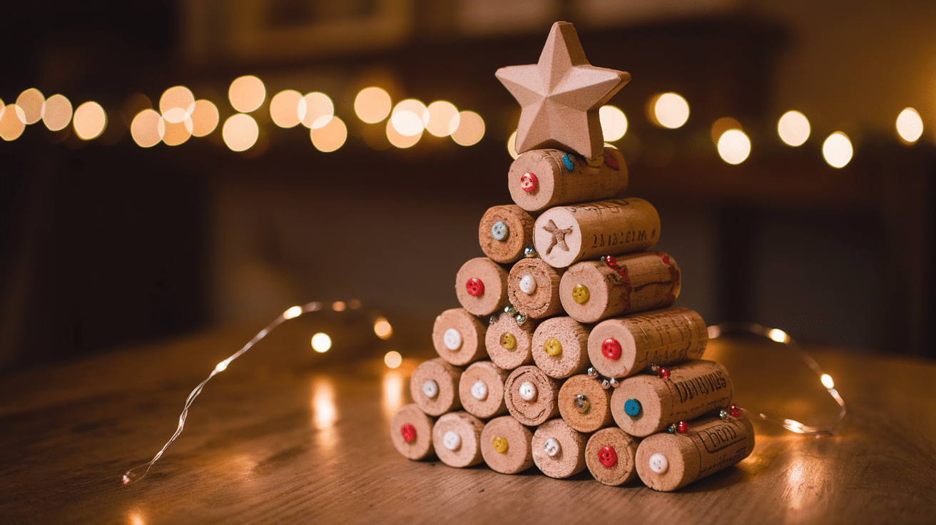 Wine Cork Christmas Tree