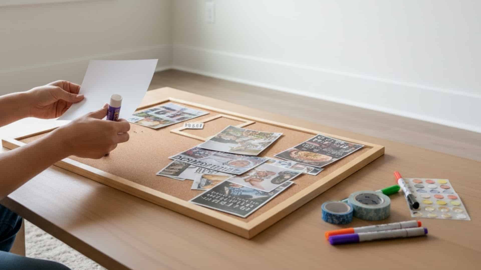 attach images words to board