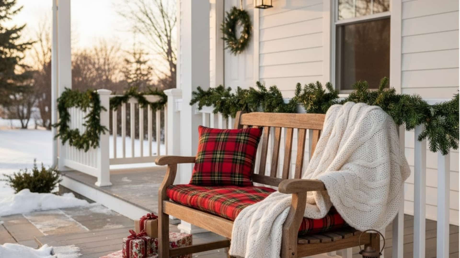 compact bench setup cushions