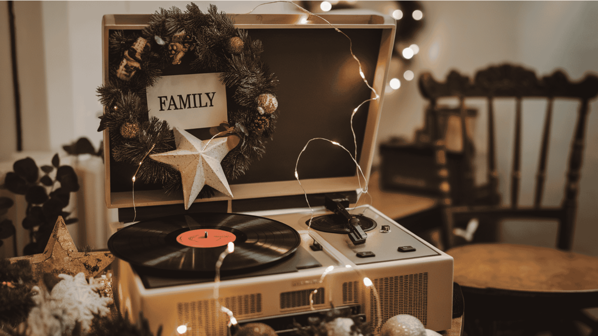 create a family christmas playlist