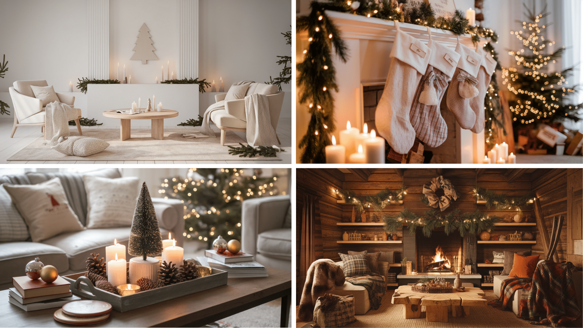 living room christmas decor ideas-featured image
