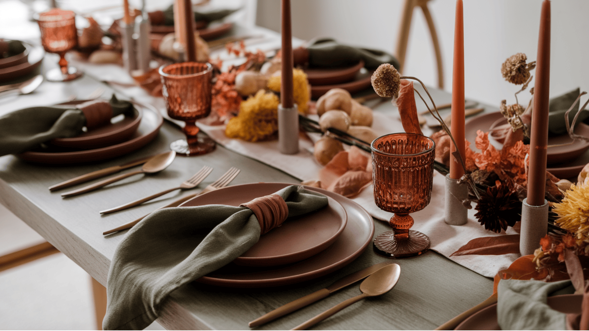 muted autumn palette