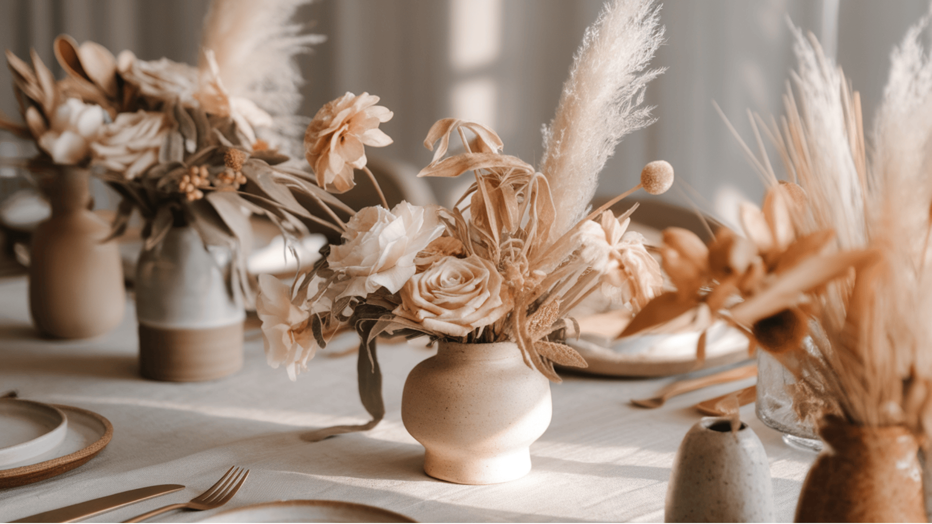 muted harvest florals