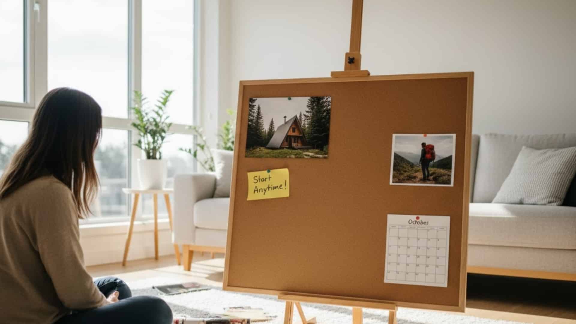 new year vision board making major rule