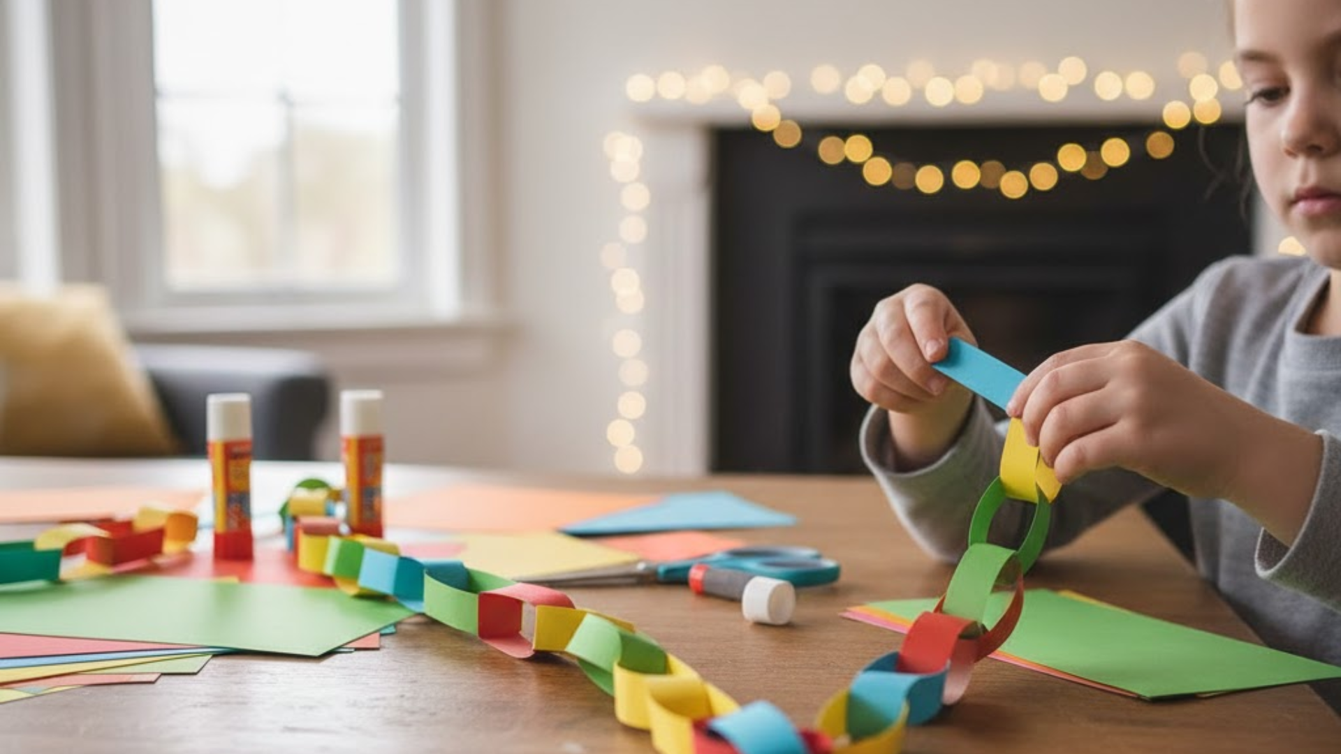 Paper Garlands and streamers
