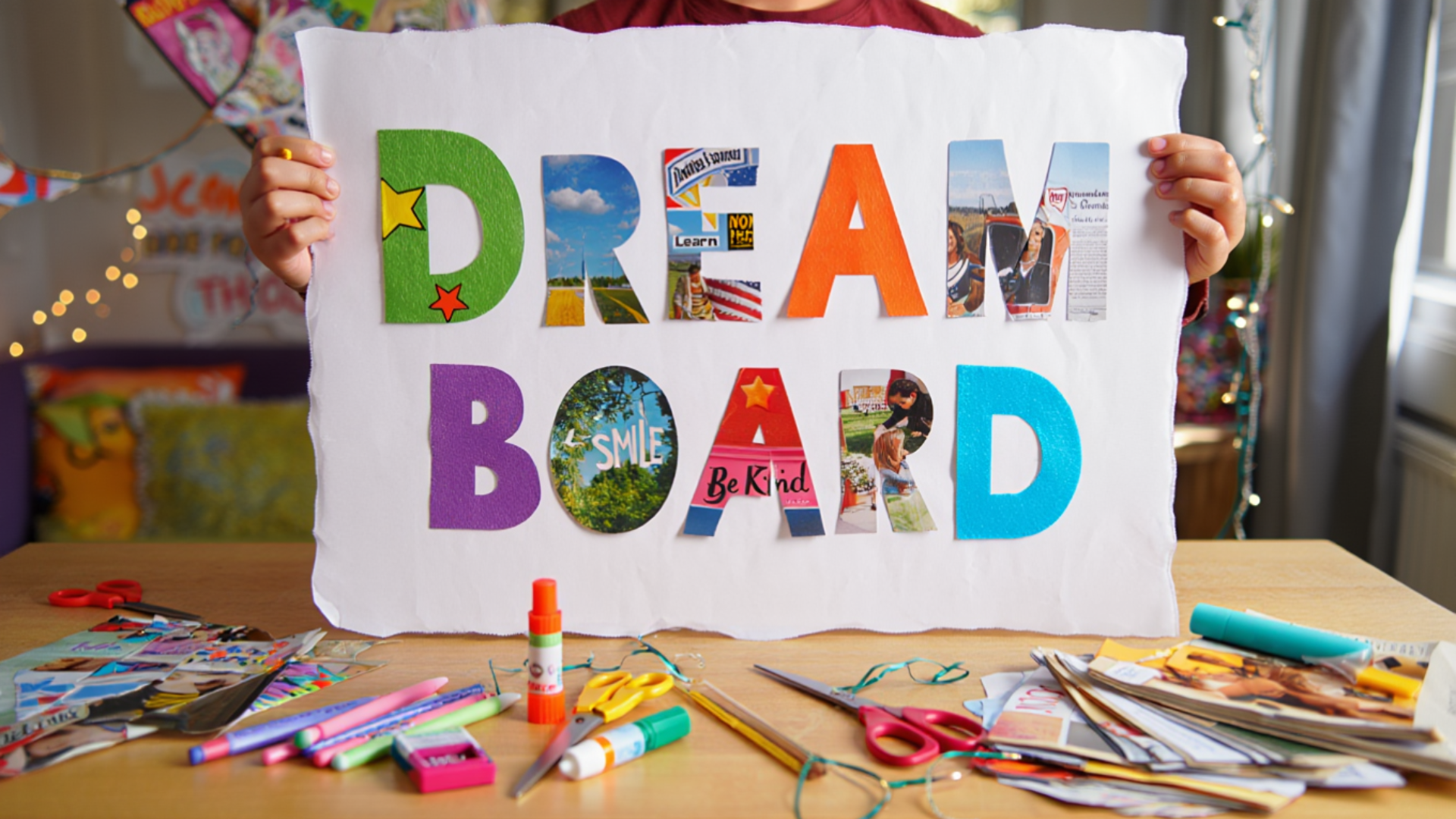 Recycled Magazine Collage Art