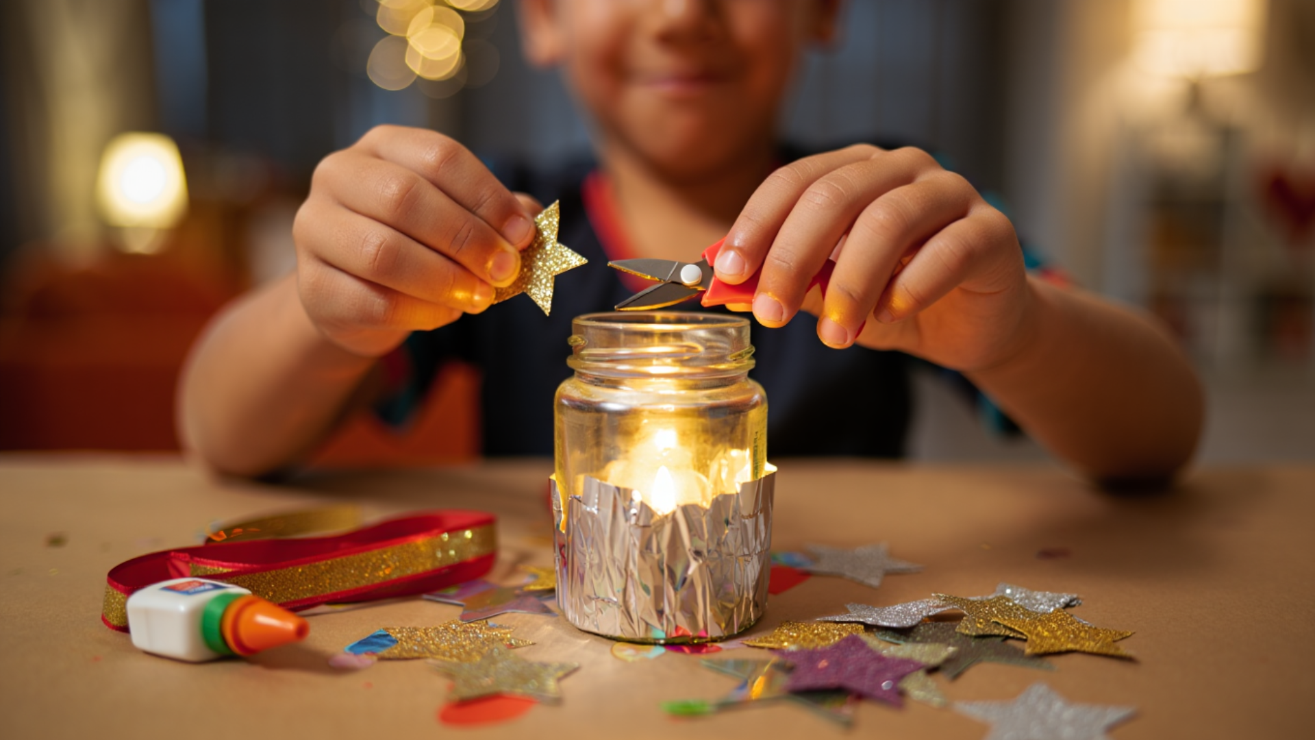 Sparkly Table Centerpieces