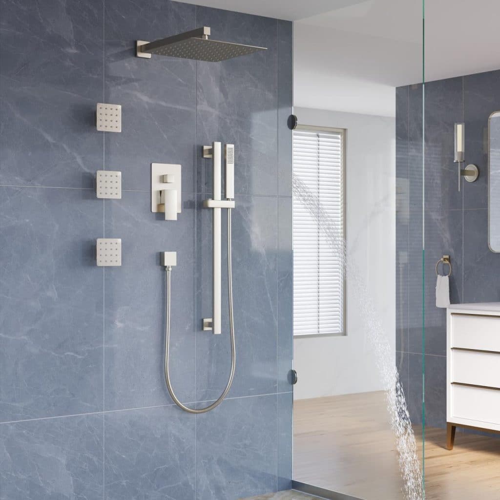 Can You Install a Brushed Nickel Shower Faucet With Valve Yourself