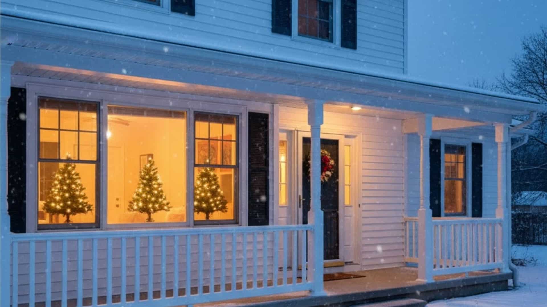 window sill mini trees