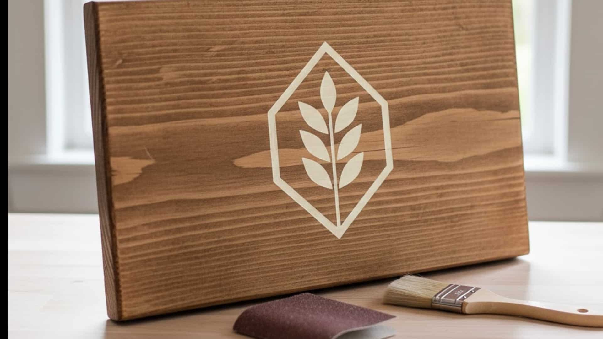 wooden thankful sign