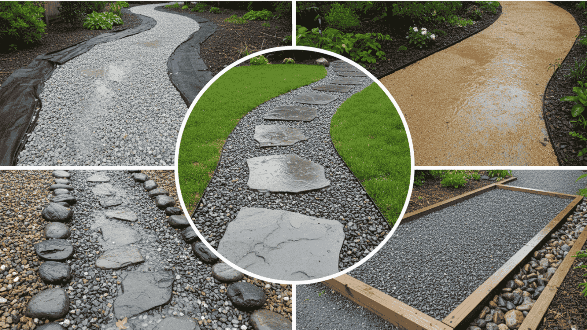 Budget Garden Path Ideas for Wet or Muddy Areas