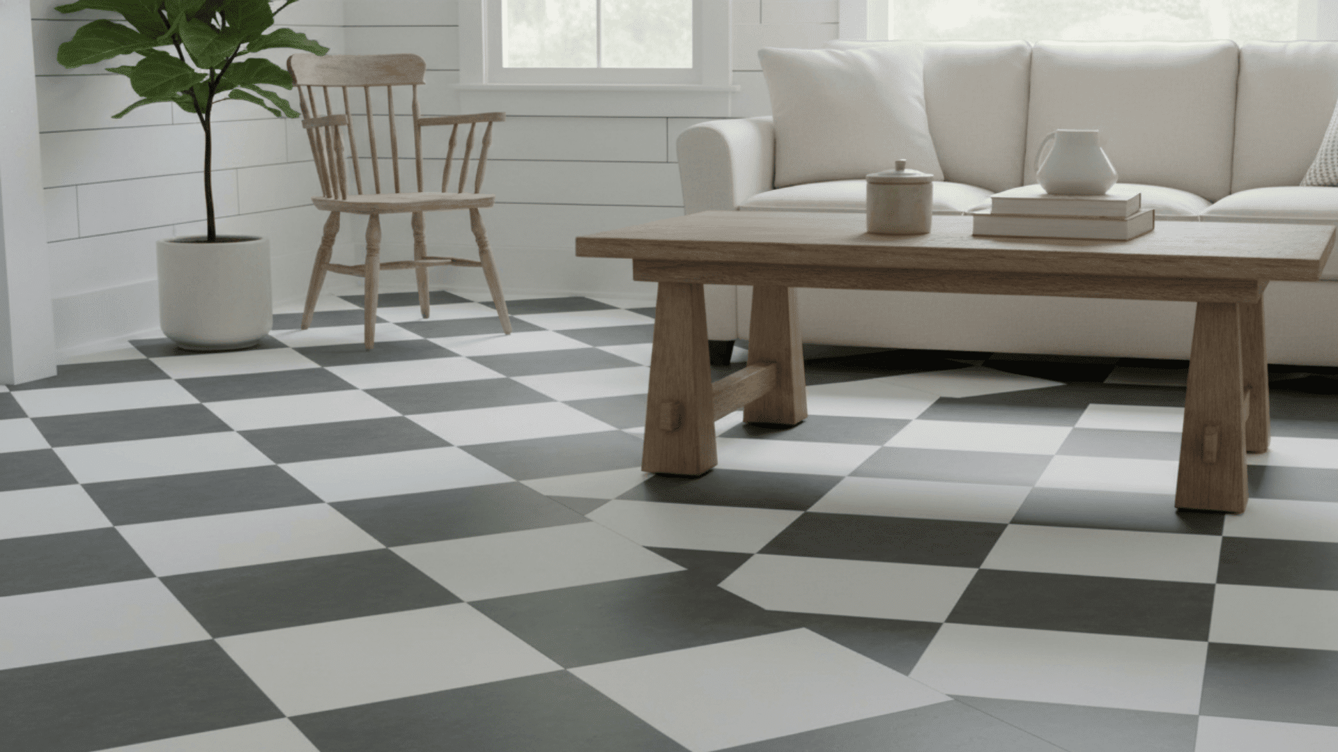 Checkerboard Floors