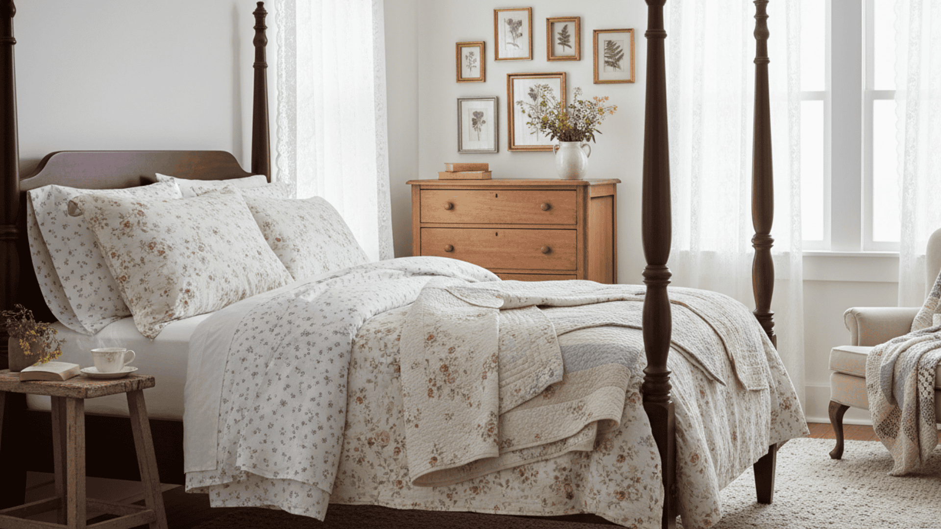 Cottage Inspired Bedroom