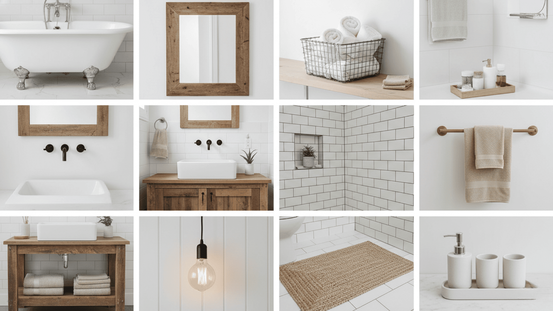 Farmhouse Bathroom Decor Ideas