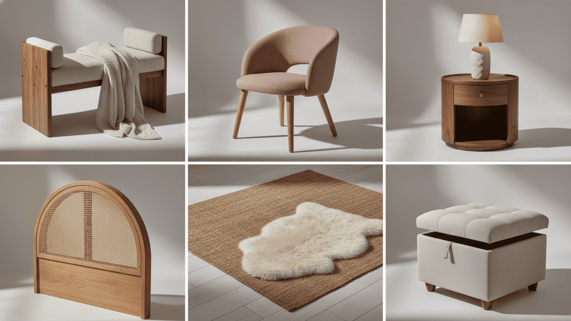 Furniture and Layout for Romantic Bedroom