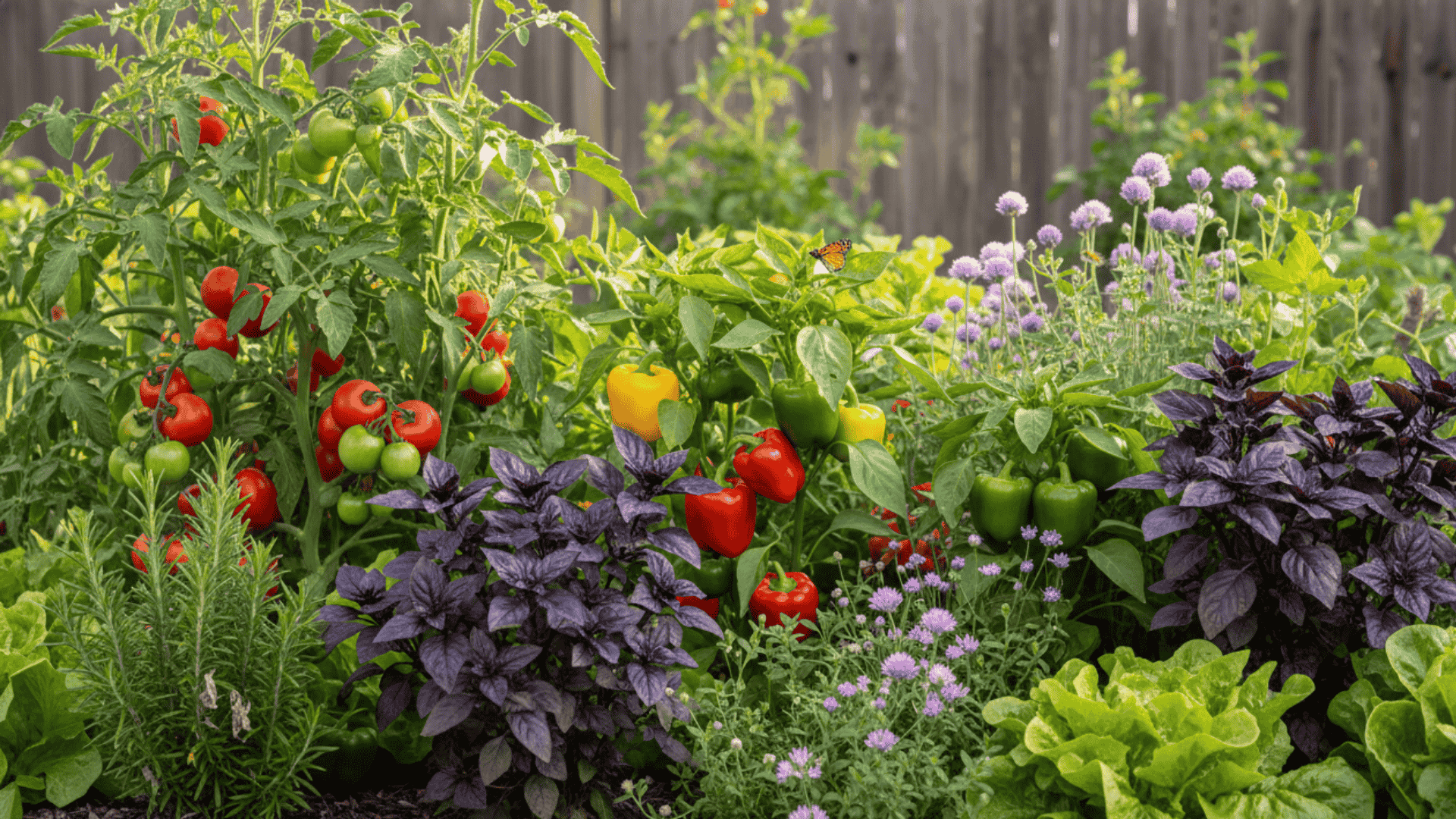 Mixed Vegetable Vegetable Backyard Garden