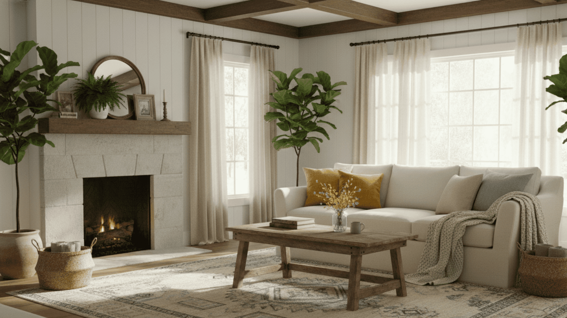 Neutral Palette with Pops of Color