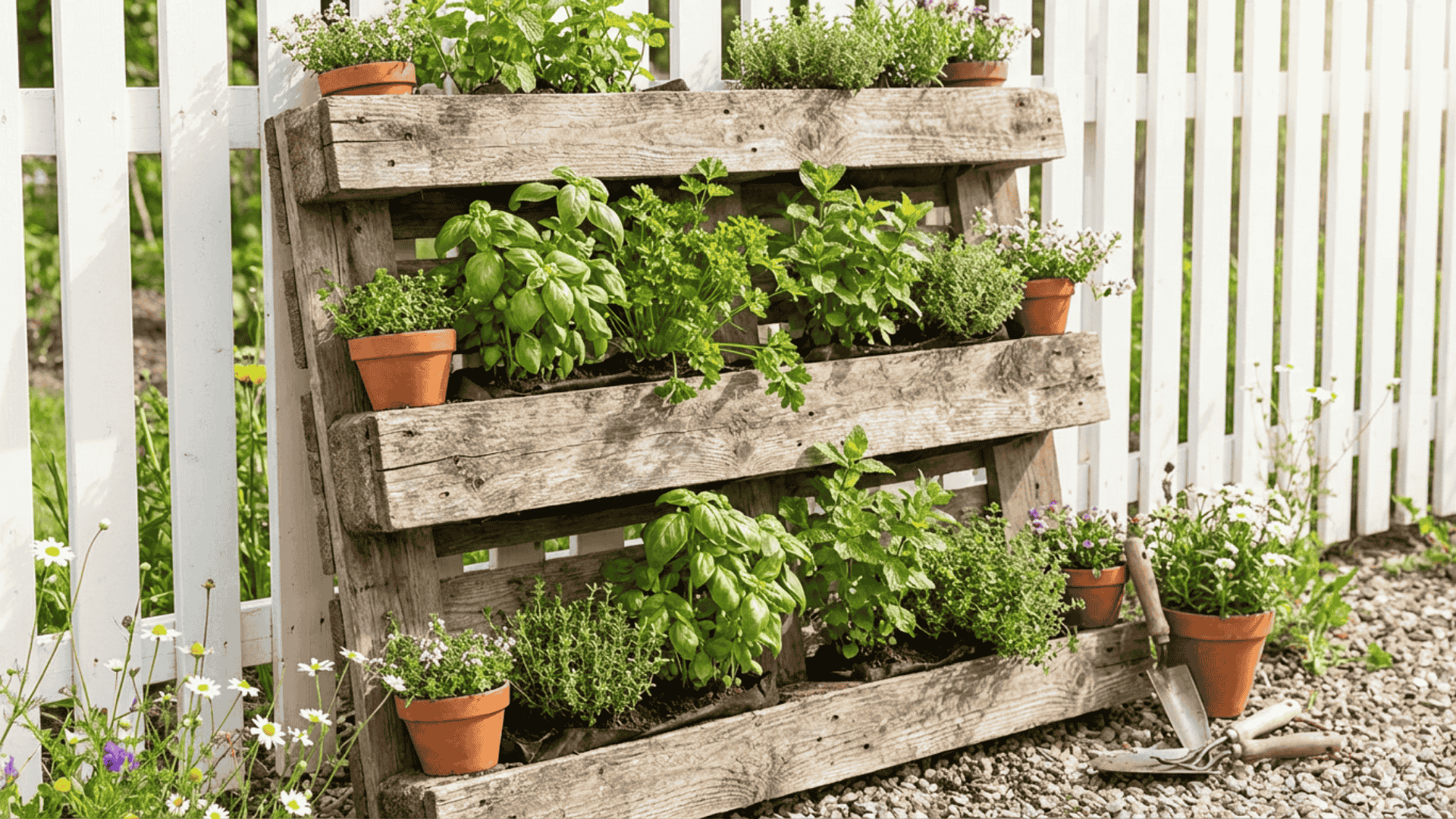Pallet Vertical Garden