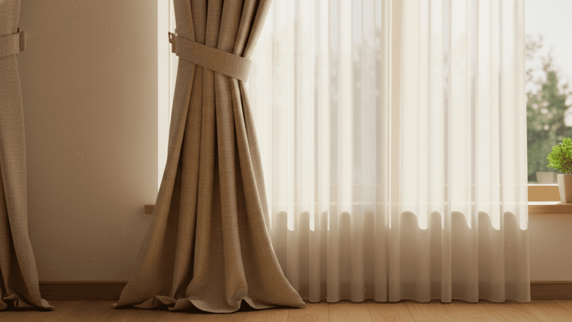 Soft Curtain Layers