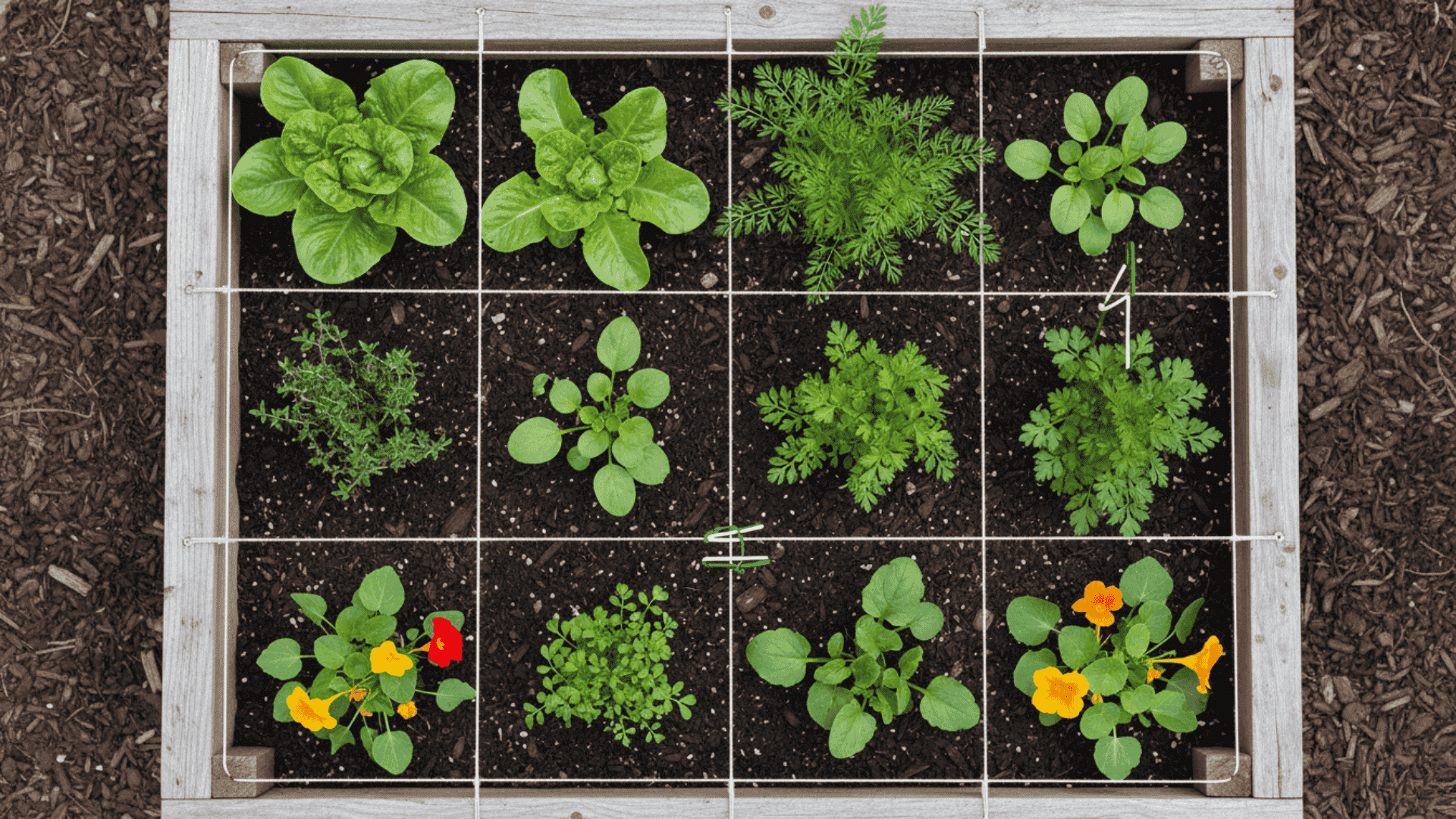 Square Foot Vegetable Garden