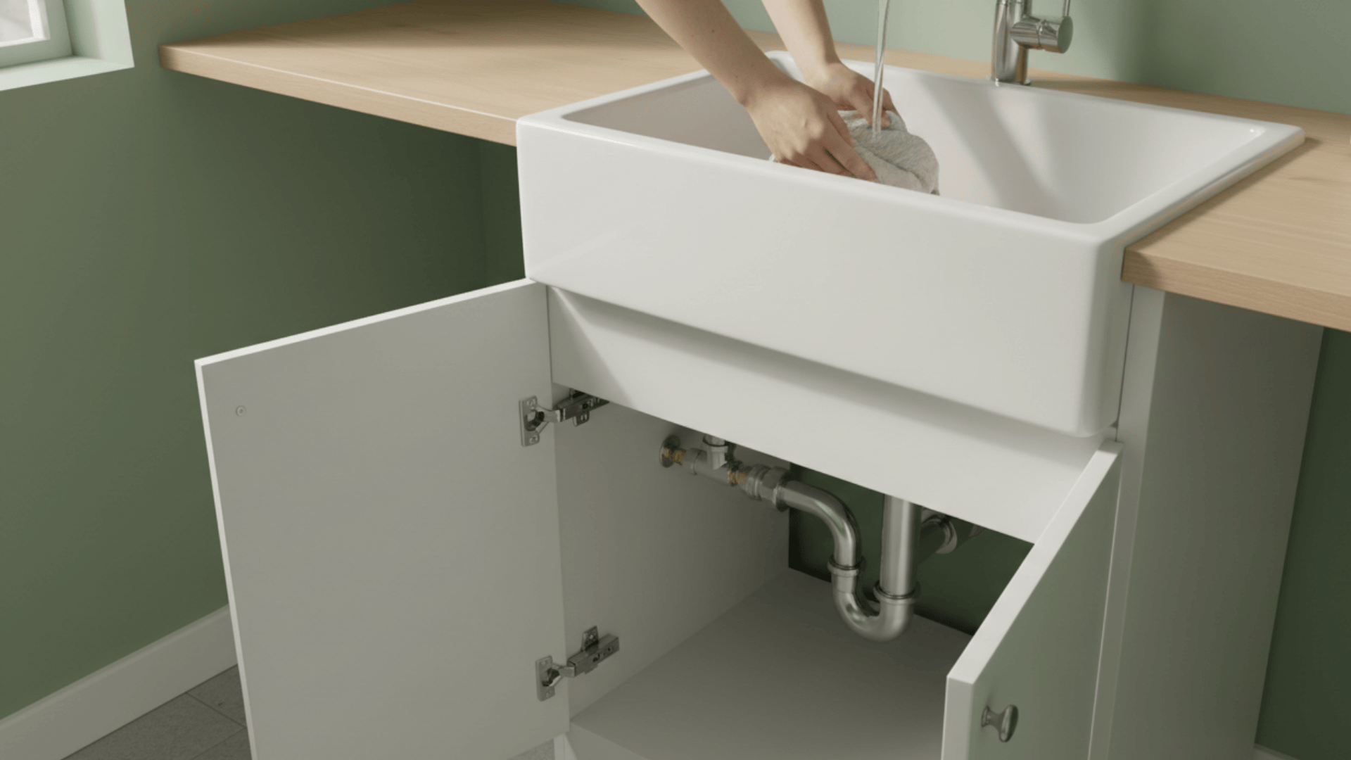 Utility Sink Installation DIY